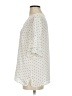 Ann Taylor LOFT 100% Polyester Polka Dots Ivory 3/4 Sleeve Blouse Size S - photo 5