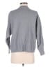 Express Hearts Gray Pullover Sweater Size M - photo 2