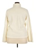 Danskin Now 100% Polyester Ivory Turtleneck Sweater Size XXL - photo 2