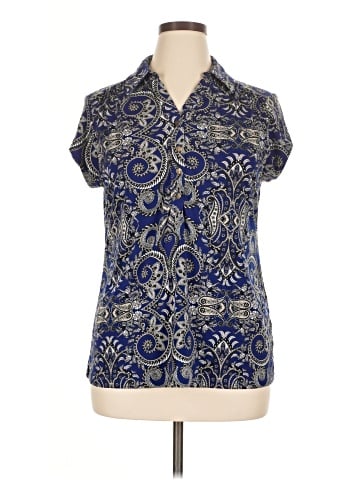Charter Club Short Sleeve Blouse (view 1)