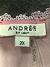 Andree by UNIT 100% Polyester Pink Long Sleeve Blouse Size 2X - photo 7