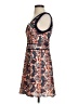 Adelyn Rae 100% Polyester Paisley Blue Cocktail Dress Size XS - photo 5