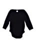 Earth Elements 100% Cotton Black Long Sleeve Onesie Size 6-12 mo - photo 1