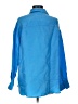 Lucy Paris Blue Long Sleeve Button-Down Shirt Size S - photo 2