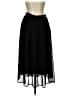 Roz & Ali 100% Polyester Solid Black Formal Skirt Size 10 - photo 1