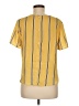 Sweet Rain 100% Polyester Yellow Short Sleeve Blouse Size M - photo 2