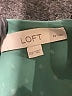 Ann Taylor LOFT 100% Polyester Green Sleeveless Blouse Size XXS - photo 7