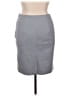 The Limited Solid Gray Formal Skirt Size 14 - photo 2