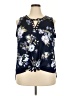 New York Laundry Blue Sleeveless Blouse Size 2X - photo 1