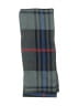 Unbranded Plaid Gray Blue Scarf One size - photo 2