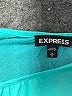 Express 100% Polyester Teal Sleeveless Blouse Size M - photo 4