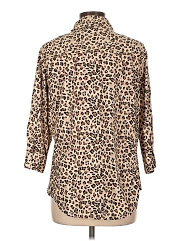 Cathy 3/4 Sleeve Button-Down Shirt (view 2)