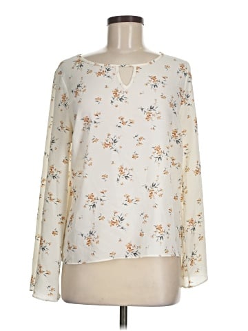Everly Long Sleeve Blouse (view 1)