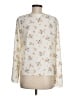 Everly Ivory Long Sleeve Blouse Size M - photo 2