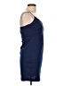 Therapy Solid Blue Casual Dress Size L - photo 4