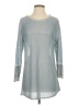 Nic + Zoe Silver Pullover Sweater Size S - photo 1