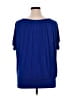 Cato Blue Short Sleeve Blouse Size XL - photo 2