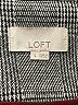 Ann Taylor LOFT Houndstooth Gray Blazer Size 4 - photo 6