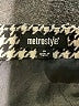 Metrostyle Houndstooth Black Wool Skirt Size 16 - photo 4