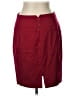 Express Design Studio Solid Burgundy Formal Skirt Size 10 - photo 2