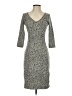 Emploi Animal Print Gray Cocktail Dress Size XS - photo 1