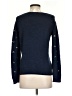 Joie Polka Dots Blue Wool Pullover Sweater Size XS - photo 2