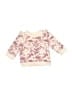Janie and Jack Floral Ivory Pullover Sweater Size 3-6 mo - photo 1