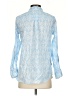 Talbots Blue Long Sleeve Blouse Size S - photo 2