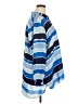 MULTIPLES Stripes Blue 3/4 Sleeve Button-Down Shirt Size 2X - photo 4