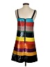 Alice + Olivia 100% Polyester Color Block Silver Cocktail Dress Size 0 - photo 2