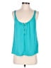 Express 100% Polyester Teal Sleeveless Blouse Size M - photo 1