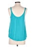 Express 100% Polyester Teal Sleeveless Blouse Size M - photo 2