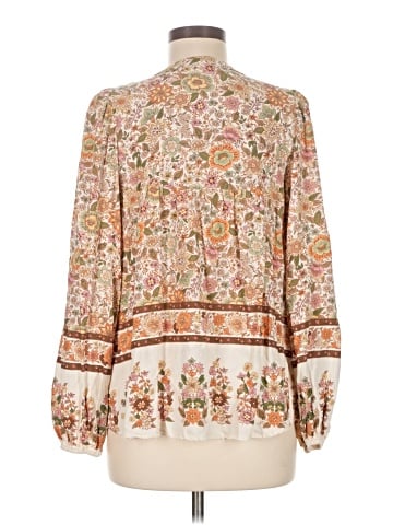 Blu Pepper Long Sleeve Blouse (view 2)
