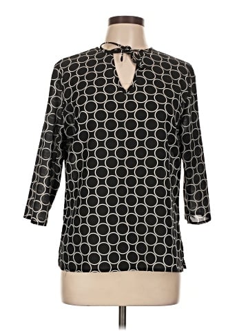 Karen Scott 3/4 Sleeve Blouse (view 1)