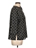 Karen Scott 100% Polyester Black 3/4 Sleeve Blouse Size L - photo 4