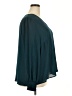 Worthington 100% Polyester Teal Long Sleeve Blouse Size 2X - photo 4