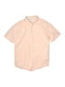 Old Navy Solid Tan Short Sleeve Button-Down Shirt Size XL (youth) - photo 1