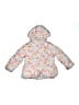 Little Beginnings 100% Polyester Floral White Snow Jacket Size 3T - photo 1