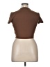 Unbranded Brown Short Sleeve Turtleneck Size XL - photo 2