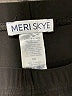 Meri Skye Solid Black Active Pants Size 0X - photo 7
