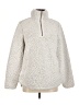 Cozy Sherpa 100% Polyester Silver Pullover Sweater Size M - photo 1