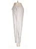 Lovestitch Stripes Silver Casual Pants Size L - photo 5