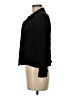 Clio Black 3/4 Sleeve Button-Down Shirt Size M - photo 5