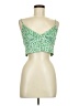 Princess Polly 100% Polyester Green Sleeveless Blouse Size 6 - photo 1