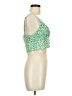 Princess Polly 100% Polyester Green Sleeveless Blouse Size 6 - photo 4