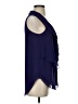 Ali Ro Blue Sleeveless Blouse Size 2 - photo 4