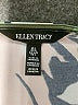 Ellen Tracy Floral Graphic Tropical Green 3/4 Sleeve Blouse Size L - photo 7