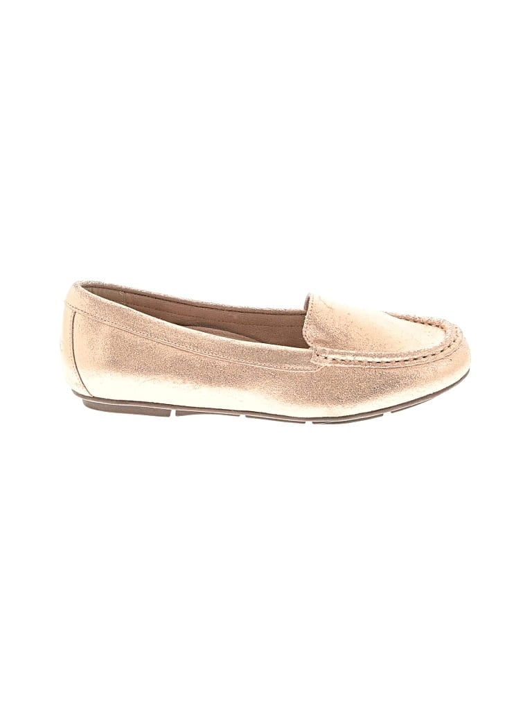 Pre-owned Vionic Flats In Gold