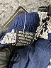 Mandala Paisley Blue Casual Skirt Size S - photo 4