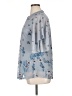 Timeson Blue Short Sleeve Blouse Size XL - photo 5